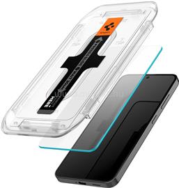 SPIGEN Samsung S24 EZ FIT HD képernyővédő üveg 2db 2.5D, 9H + segédkeret, ÁTLÁTSZÓ AGL07440 small