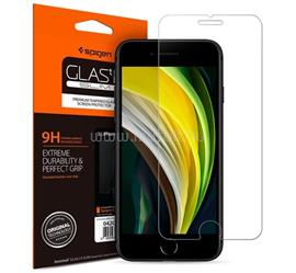 SPIGEN iPhone SE 3 (2022) / SE 2 (2020) / 8 4.7 TR SLIM HD képernyővédő üveg 2.5D, 9H, ÁTLÁTSZÓ AGL01374 small