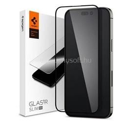 SPIGEN iPhone 14 Pro TR SLIM HD képernyővédő üveg 2.5D, 9H, FEKETE AGL05221 small