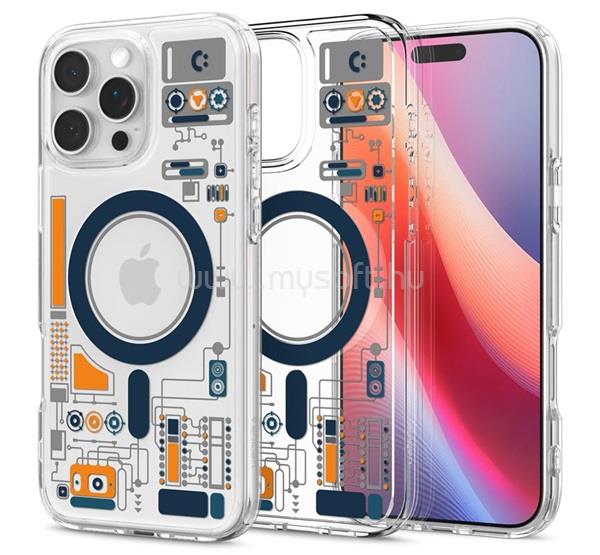 SPIGEN iPhone 16 Pro Max SPIGEN ULTRA HYBRID MAG ANALOGUE műanyag telefonvédő ütésállóság, MagSafe, ÁTLÁTSZÓ
