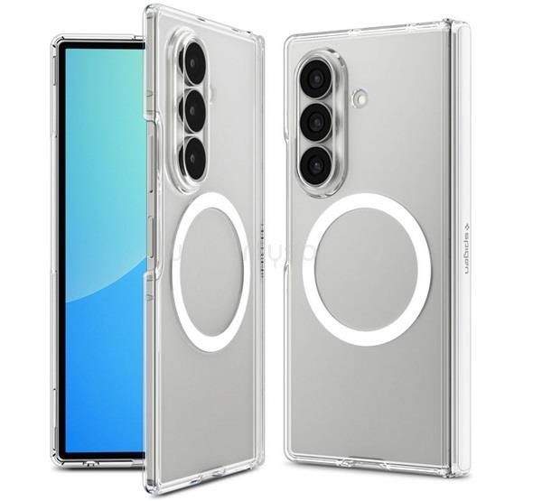 SPIGEN Samsung Z Fold8 Ultra SPIGEN ULTRA HYBRID MAG műanyag telefonvédő ütésállóság, MagSafe, ÁTLÁTSZÓ
