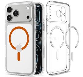 SPIGEN iPhone 18 Pro / 17 Pro SPIGEN ULTRA HYBRID MAG műanyag telefonvédő ütésállóság, MagSafe, ÁTLÁTSZÓ/NARANCSSÁRGA ACS12159 small