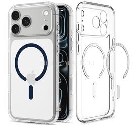 SPIGEN iPhone 18 Pro / 17 Pro SPIGEN ULTRA HYBRID MAG műanyag telefonvédő ütésállóság, MagSafe, ÁTLÁTSZÓ/SÖTÉTKÉK ACS12158 small