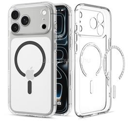 SPIGEN iPhone 18 Pro Max / 17 Pro Max SPIGEN ULTRA HYBRID MAG műanyag telefonvédő ütésállóság, MagSafe, ÁTLÁTSZÓ/SÖTÉTSZÜRKE ACS12119 small