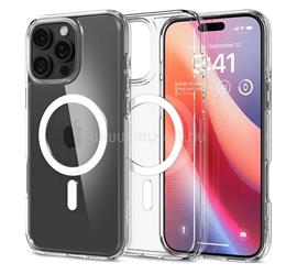 SPIGEN iPhone 16 Pro ULTRA HYBRID MAG műanyag telefonvédő ütésállóság, MagSafe, FEHÉR ACS08129 small