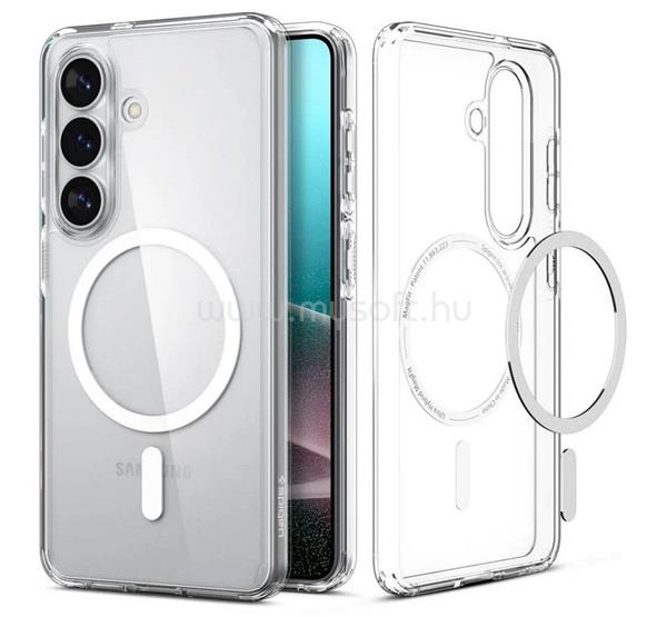 SPIGEN Samsung S26 SPIGEN ULTRA HYBRID MAG műanyag telefonvédő ütésállóság, MagSafe, FEHÉR