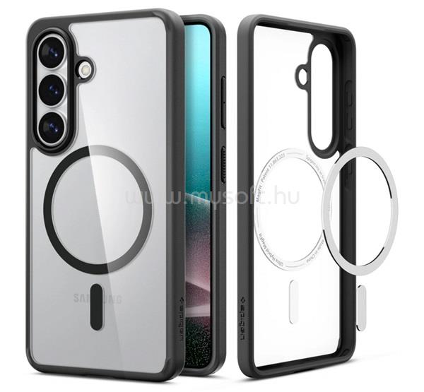 SPIGEN Samsung S26 SPIGEN ULTRA HYBRID MAG műanyag telefonvédő ütésállóság, MagSafe, FEKETE