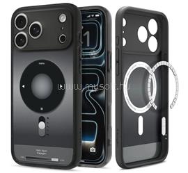 SPIGEN iPhone 18 Pro / 17 Pro SPIGEN ULTRA HYBRID MAG műanyag telefonvédő ütésállóság, MagSafe, FEKETE ACS12168 small