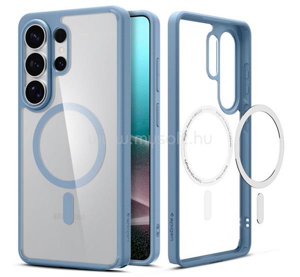 SPIGEN Samsung S26 Ultra SPIGEN ULTRA HYBRID MAG műanyag telefonvédő ütésállóság, MagSafe, VILÁGOSKÉK