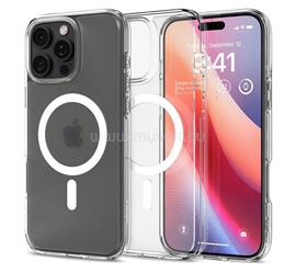 SPIGEN iPhone 16 Pro Max ULTRA HYBRID MAG műanyag telefonvédő ütésállóság, MagSafe, ÁTLÁTSZÓ ACS08002 small