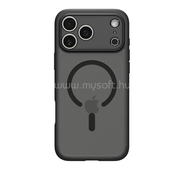 SPIGEN iPhone 18 Pro Max / 17 Pro Max SPIGEN ULTRA HYBRID MAG műanyag telefonvédő ütésállóság, MagSafe, FEKETE