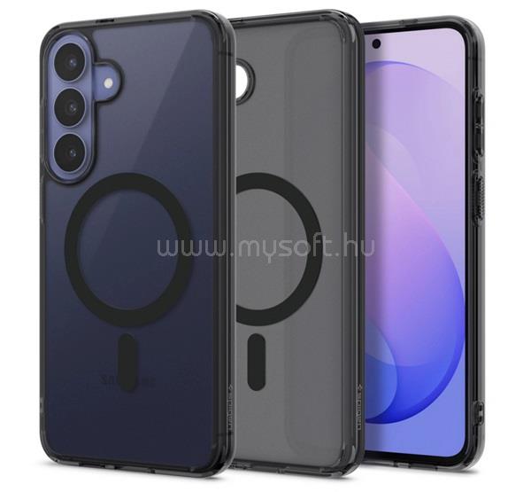 SPIGEN Samsung S26 FE SPIGEN ULTRA HYBRID MAG műanyag telefonvédő ütésállóság, MagSafe, FEKETE