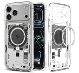 SPIGEN iPhone 18 Pro Max / 17 Pro Max SPIGEN ULTRA HYBRID MAG NEO ONE műanyag telefonvédő ütésállóság, MagSafe, ÁTLÁTSZÓ ACS12129 small