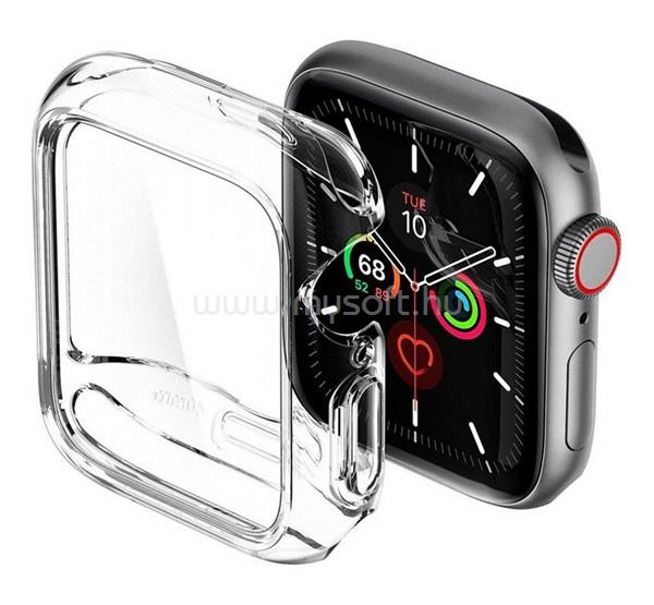 SPIGEN Apple Watch Series SE 3 40mm / SE 2 40mm / SE 40mm ULTRA HYBRID műanyag óra keret ütésállóság ÁTLÁTSZÓ