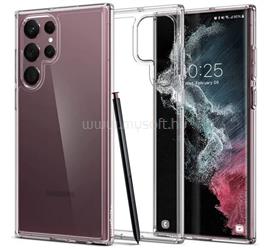 SPIGEN Samsung S22 Ultra ULTRA HYBRID műanyag telefonvédő ütésállóság, légpárnás keret, ÁTLÁTSZÓ ACS03918 small