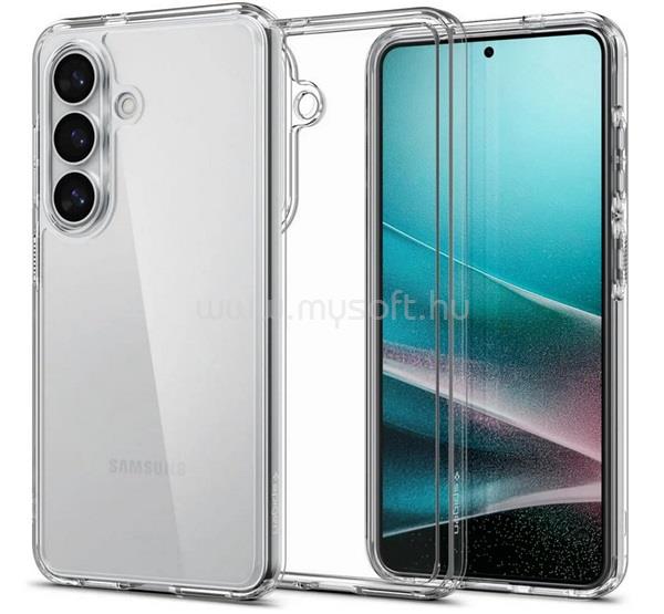 SPIGEN Samsung S26 SPIGEN ULTRA HYBRID műanyag telefonvédő ütésállóság, légpárnás keret, ÁTLÁTSZÓ
