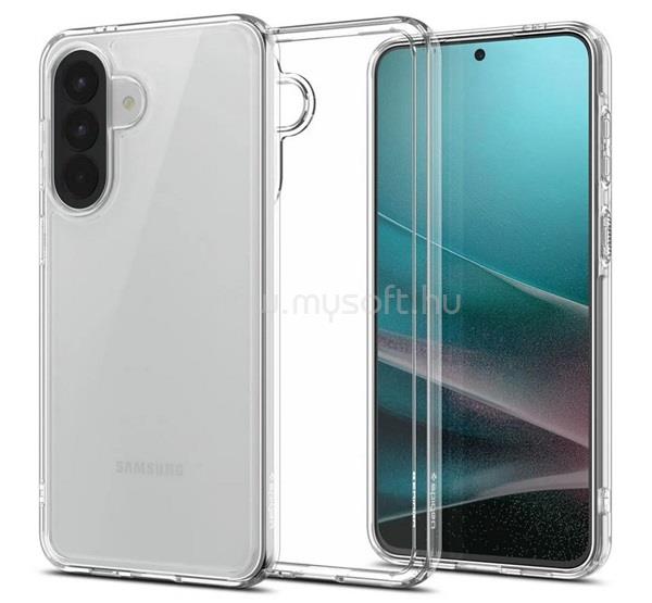 SPIGEN Samsung A57 5G SPIGEN ULTRA HYBRID műanyag telefonvédő ütésállóság, légpárnás keret, ÁTLÁTSZÓ