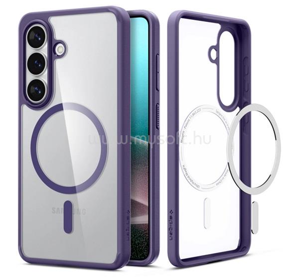 SPIGEN Samsung S26 SPIGEN ULTRA HYBRID műanyag telefonvédő ütésállóság, MagSafe, LILA