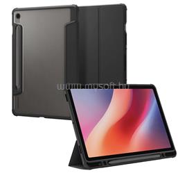 SPIGEN Samsung Tab S10 FE WIFI / Tab S10 FE LTE ULTRA HYBRID PRO tok álló, bőr hatású FLIP, ceruza tartó, FEKETE ACS09498 small