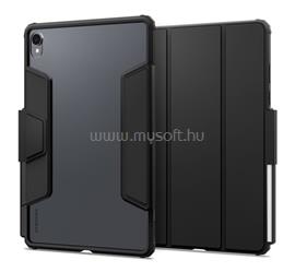 SPIGEN Samsung Tab S11 5G / Tab S11 WIFI ULTRA HYBRID PRO tok álló, bőr hatású FLIP, ceruza tartó, FEKETE ACS10212 small