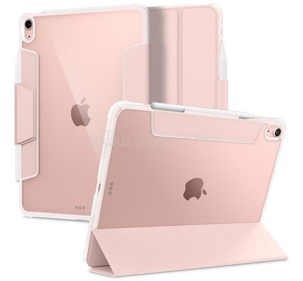 SPIGEN IPAD Air 11 (2026) / Air 11 (2025) ULTRA HYBRID PRO tok álló, bőr hatású FLIP, ceruza tartó, ROZÉARANY