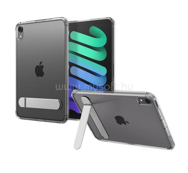 SPIGEN IPAD mini 7 (2024) / mini 6 (2021) SPIGEN ULTRA HYBRID S műanyag telefonvédő ütésállóság, kitámasztó, ÁTLÁTSZÓ