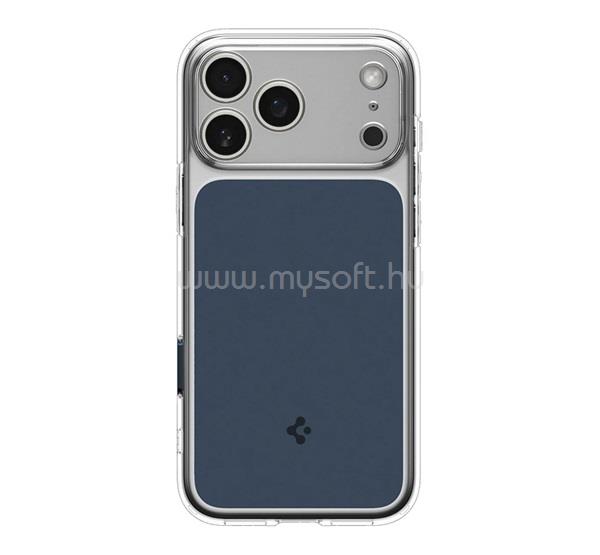SPIGEN iPhone 18 Pro / 17 Pro SPIGEN ULTRA HYBRID T MAG műanyag telefonvédő ütésállóság, MagSafe, SÖTÉTKÉK