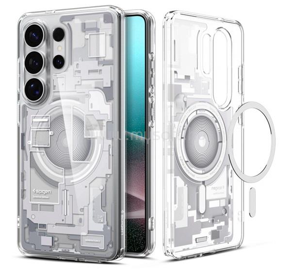 SPIGEN Samsung S26 Ultra SPIGEN ULTRA HYBRID ZERO ONE műanyag telefonvédő ütésállóság, MagSafe, FEHÉR