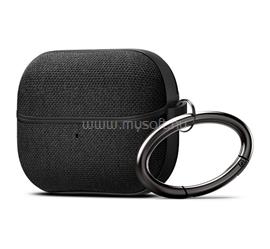 SPIGEN URBAN FIT szilikon tok karabíner, textil bevonat, FEKETE Samsung Galaxy Buds 3/3 Pro ACS08333 small