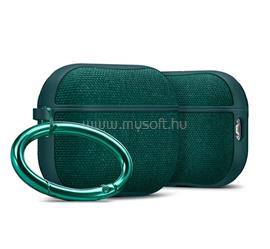 SPIGEN URBAN FIT szilikon tok karabíner, textil bevonat, SÖTÉTZÖLD Apple AirPods Pro 3 ACS09831 small