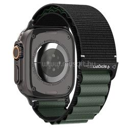 SPIGEN WBF1 pótszíj egyedi méret, állítható, FEKETE/SÖTÉTZÖLD AMP10223 small
