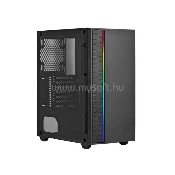 SPIRE SP-T7038GU3 fekete (táp nélküli) ablakos ATX ház