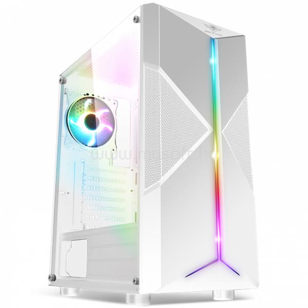 SPIRIT OF GAMER CLONE 3 White fehér (táp nélküli) ablakos ATX ház