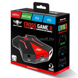 SPIRIT OF GAMER Egér/Billentyűzet adapter konzolokhoz - SOG-CONV2 (Audio, 3x USB-A, 2x USB-C, Nintendo/PS4/PS3/Xbox One) SPIRIT_OF_GAMER_SOG-CONV2 small