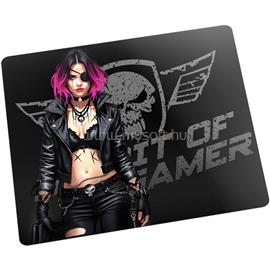 SPIRIT OF GAMER Egérpad - Phantom (420 x 330 x 4mm; varrott szélek; üveg felület; fekete) SPIRIT_OF_GAMER_SOG-PAD03VER small