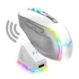 SPIRIT OF GAMER ELITE-M50 vezeték nélküli gamer egér (Optikai, 8000DPI, 1000Hz, 6 programozható gomb, RGB, fehér) SPIRIT_OF_GAMER_S-EM50WT small