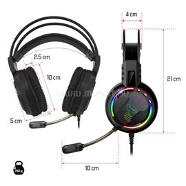 SPIRIT OF GAMER PRO-H7 vezetékes headset (MultiPlatform, 3.5mm jack, hangerőszabályzó, 2m kábel, fekete) SPIRIT_OF_GAMER_MIC-PH7 small