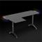 SPIRIT OF GAMER Gamer Asztal - Headquarter 600 L (MDF lap, fém lábak, fekete, RGB LED háttérvilágítás, 140 x 60 x 75cm) SPIRIT_OF_GAMER_SOG-DESK600L small