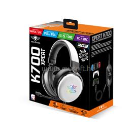 SPIRIT OF GAMER H700 vezetékes gamer headset (MultiPlatform, 7.1, mikrofon, hangerőszabályzó, nagy-párnás, fehér) SPIRIT_OF_GAMER_MIC-XH700WT small