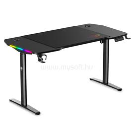 SPIRIT OF GAMER Headquarter 900 gamer asztal (MDF lap, fém lábak, állítható magasság(motoros), 140 x 70 x 1,8 cm) SPIRIT_OF_GAMER_SOG-DESK900 small