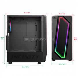 SPIRIT OF GAMER INFINITY Black fekete (táp nélküli) ablakos ATX ház SPIRIT_OF_GAMER_8201BK small
