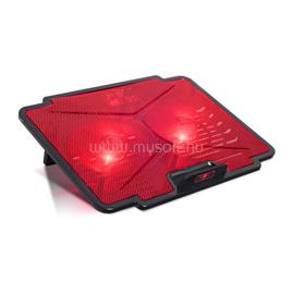 SPIRIT OF GAMER Notebook Hűtőpad 15,6"-ig - AIRBLADE 100 Red (25dB; max. 125,72 m3/h; 2x12cm, LED, 2xUSB2.0) SPIRIT_OF_GAMER_SOG-VE100RE small
