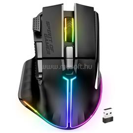 SPIRIT OF GAMER PRO-M5 vezeték nélküli gamer egér (Optikai, 8000DPI, 8 gomb, fekete) SPIRIT_OF_GAMER_S-PM5RFBK small