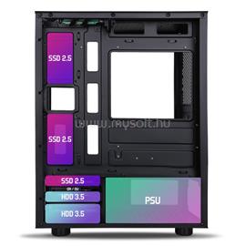SPIRIT OF GAMER Rogue VII RGB fekete (táp nélküli) ablakos ATX ház SPIRIT_OF_GAMER_8303RA small