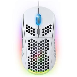 SPIRIT OF GAMER S-PM4 RGB Arctic gamer vezetékes egér (Optikai, 12800DPI, 6 gomb, harisnyázott kábel, fehér) SPIRIT_OF_GAMER_S-PM4RGBWT small