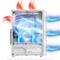 SPIRIT OF GAMER Számítógépház - REBEL XT White (fekete, ablakos, 4x12cm ventilátor, alsó táp,  ATX, 1xUSB3.0, 2xUSB2.0) SPIRIT_OF_GAMER_8502RAW small