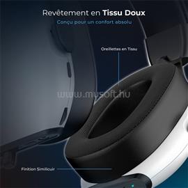 SPIRIT OF GAMER Wireless Fejhallgató - MIC-XH1400 (MultiPlatform, 7.1,mikrofon, hangerőszabályzó, nagy-párnás, fehér) SPIRIT_OF_GAMER_MIC-XH1400 small