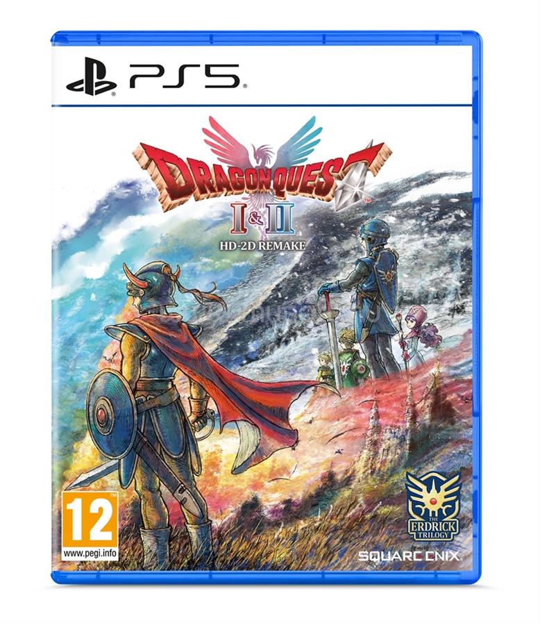 SQUARE ENIX Dragon Quest I&II HD - 2D Remake PS5 játékszoftver