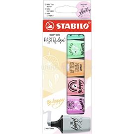STABILO BOSS MINI Pastellove 6 db/csomag vegyes színű szövegkiemelő STABILO_07/06-29 small
