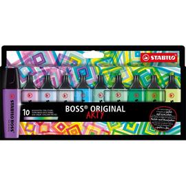 STABILO BOSS ORIGINAL ARTY hideg színek 10 db/csomag szövegkielemő készlet STABILO_70/10-2-20 small